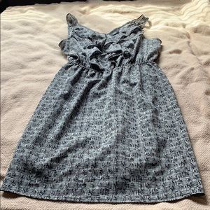 Small silver and black dress